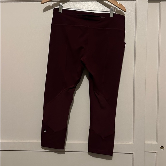 lululemon athletica Burgundy Leggings - Picture 4 of 9